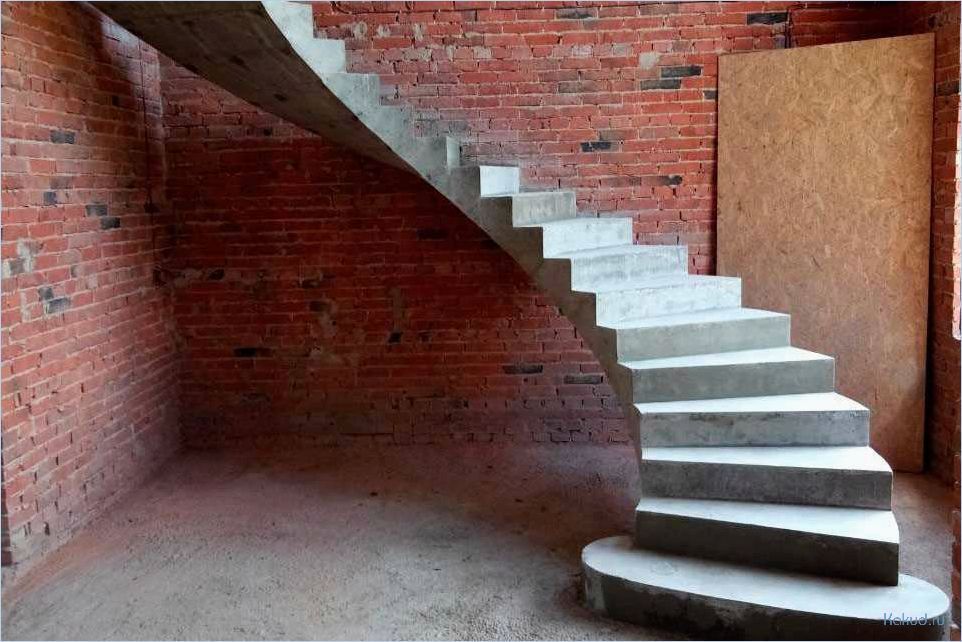 Изучаем преимущества и особенности бетонных лестниц — надежность, долговечность и стильное решение для вашего дома