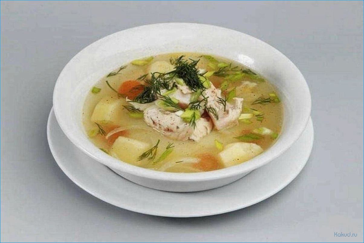 Рыбный суп из сига