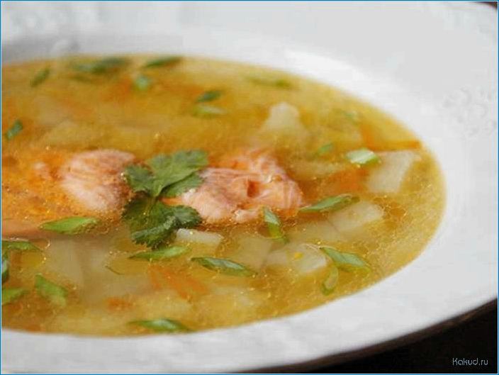 Рыбный суп манка