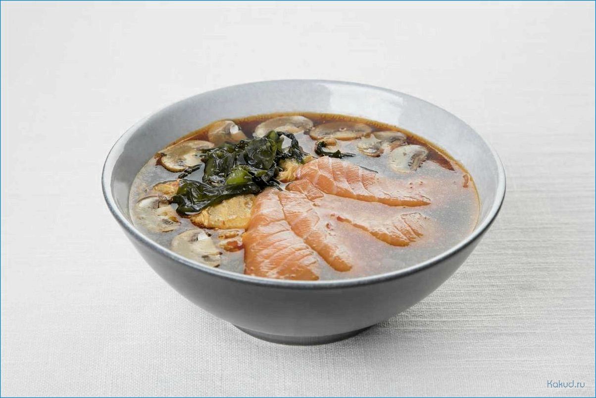 Рыбный суп по японски: рецепт и секреты приготовления