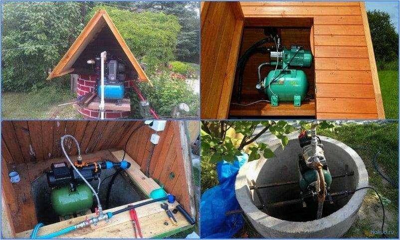 Как оборудовать скважину на участке частного или загородного дома с помощью кессонов