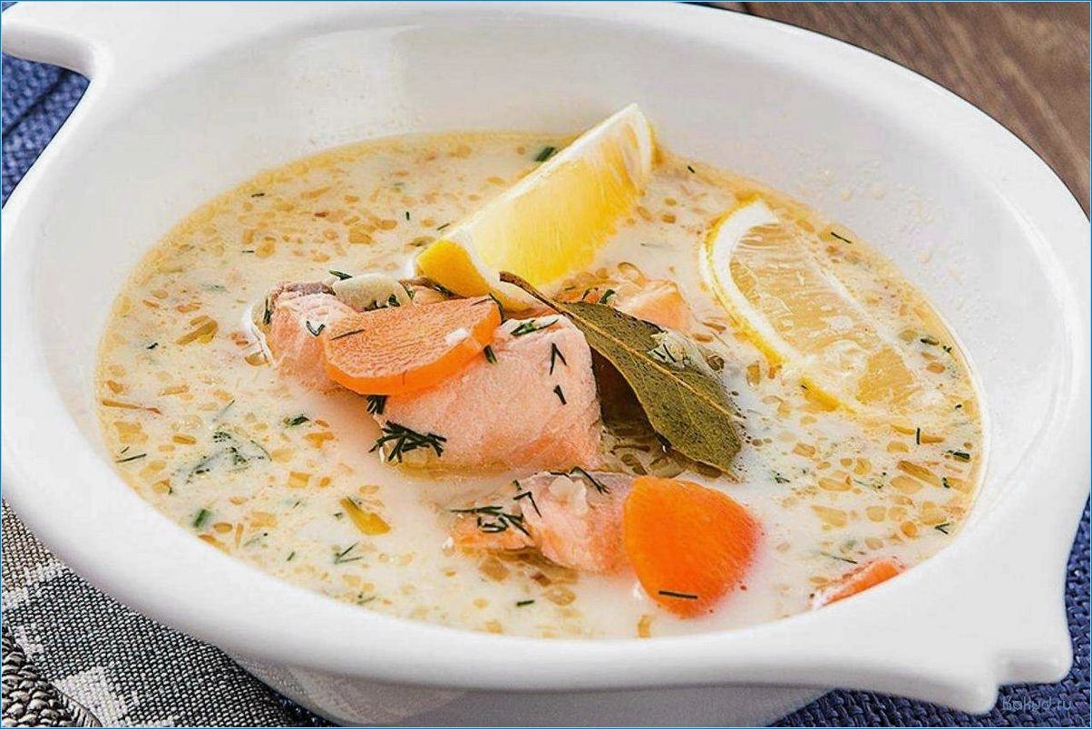 Рецепт рыбного супа пресного