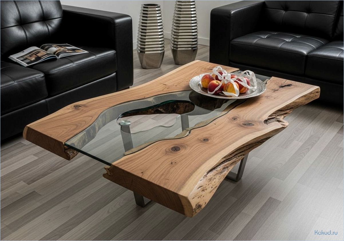 Столики из массива окаменелого дерева натурального камня особенности выбора и эксплуатации