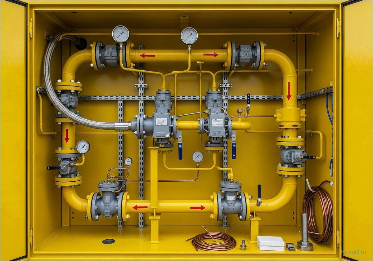 Устройство принцип работы и правила эксплуатации домовых газорегулирующих пунктов для безопасности и контроля